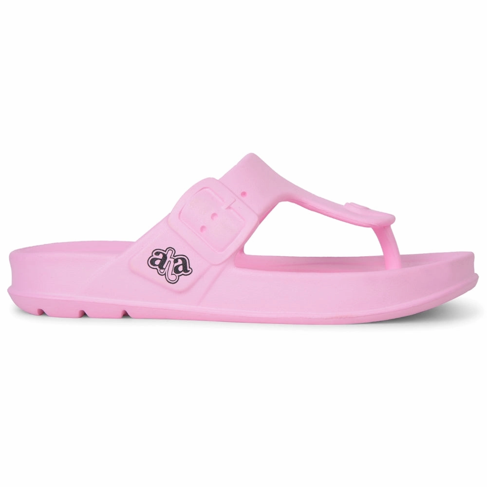 A-HA Pink Casual Slipper For Women TWINKS-1 By Liberty
