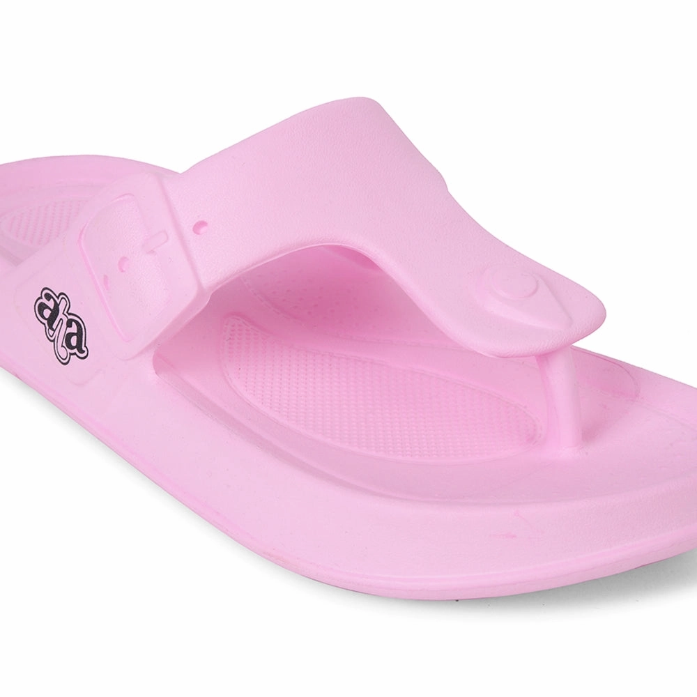 A-HA Pink Casual Slipper For Women TWINKS-1 By Liberty