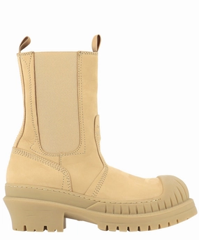 Acne Studios Bryant Round Toe Ankle Boots