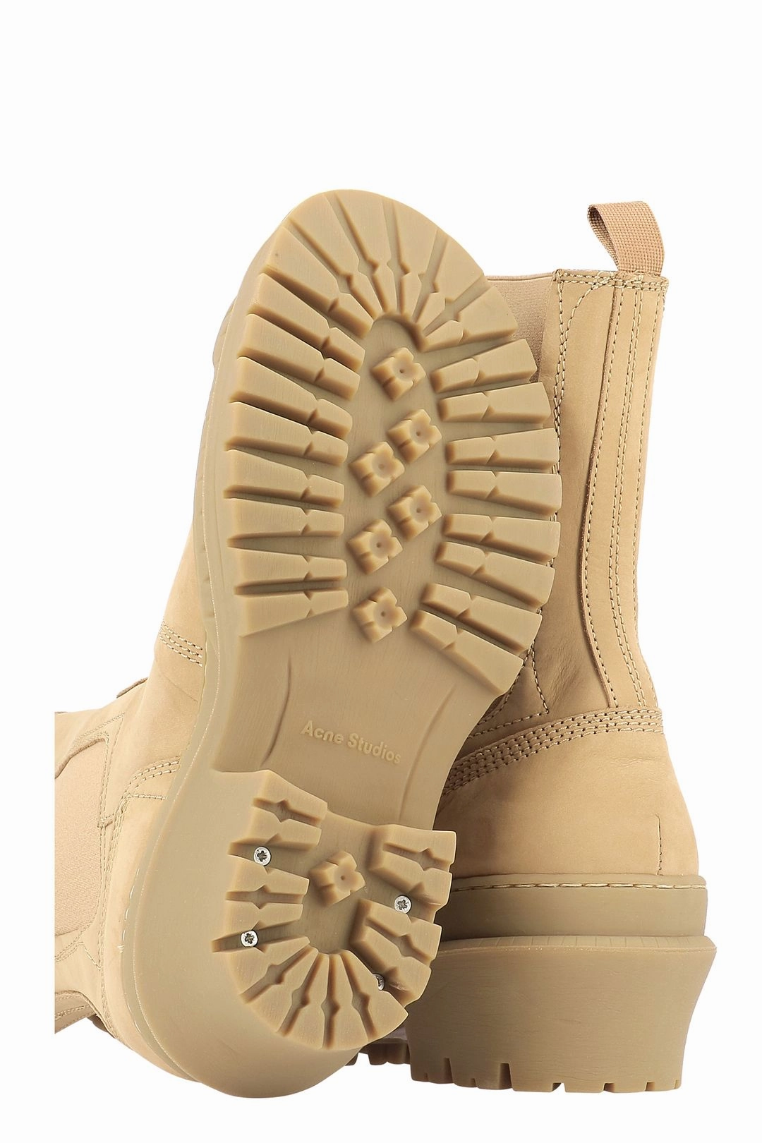 Acne Studios Bryant Round Toe Ankle Boots