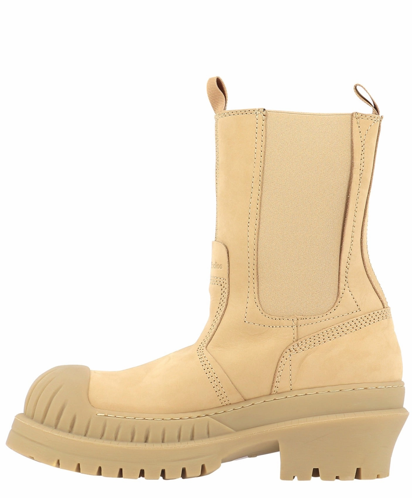 Acne Studios Bryant Round Toe Ankle Boots