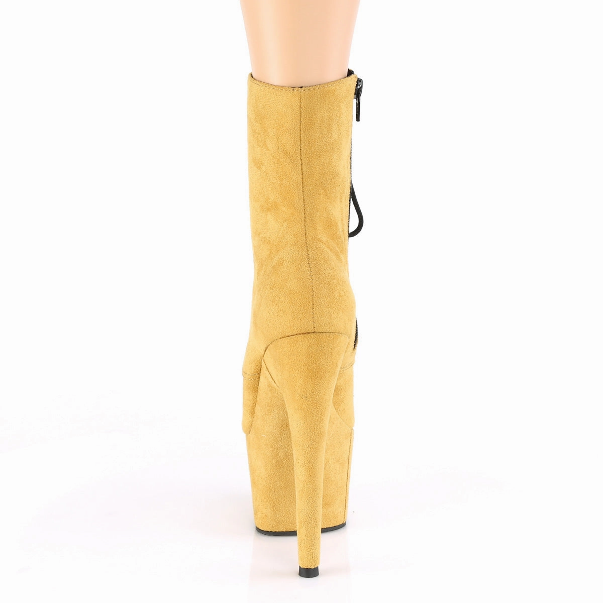ADORE-1020FS  Mustard Faux Suede/Mustard Faux Suede
