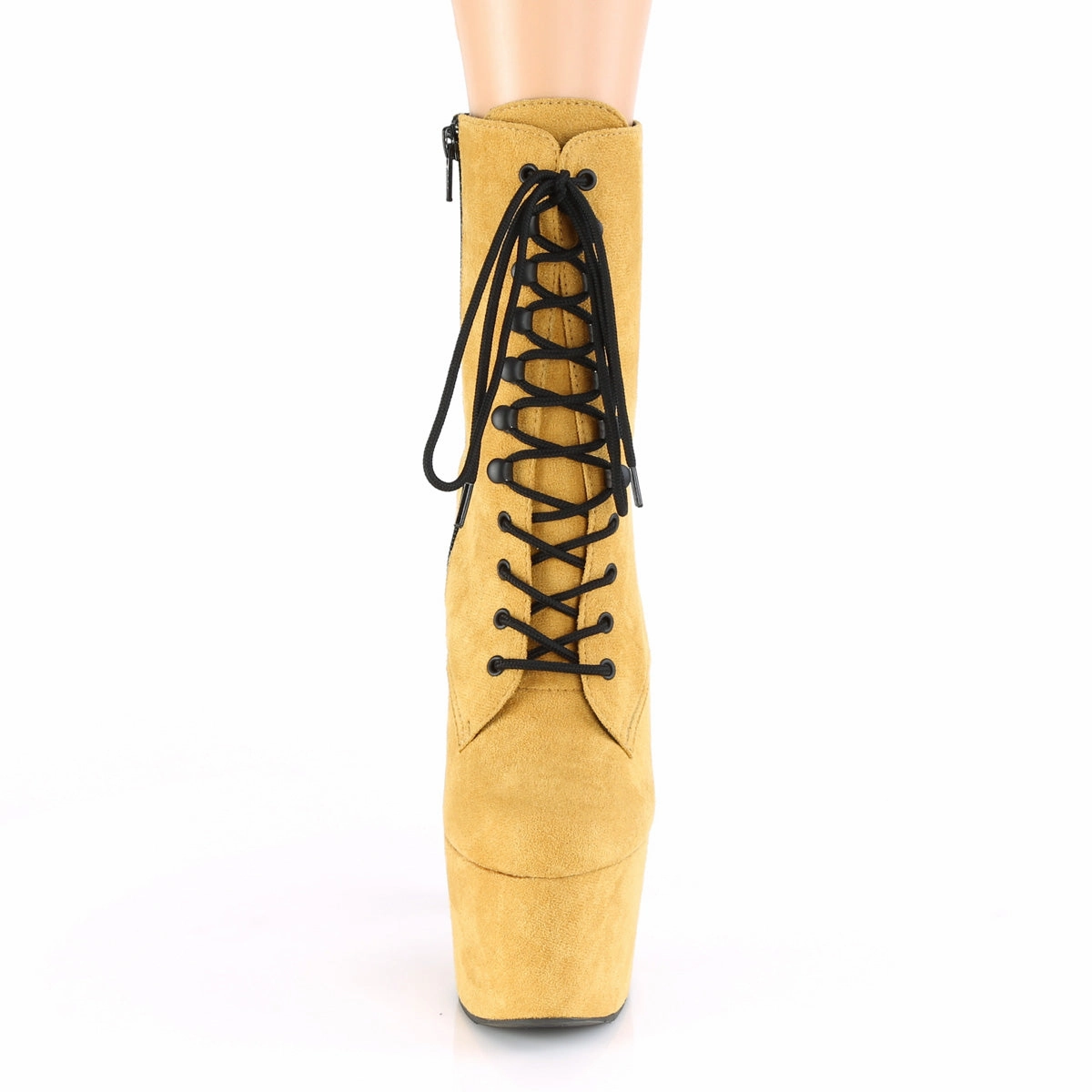 ADORE-1020FS  Mustard Faux Suede/Mustard Faux Suede