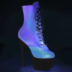 ADORE-1020REFL  Green Multi Reflective/Black Matte