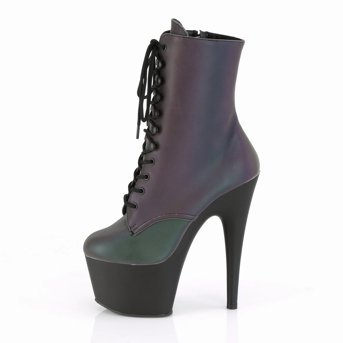 ADORE-1020REFL  Green Multi Reflective/Black Matte