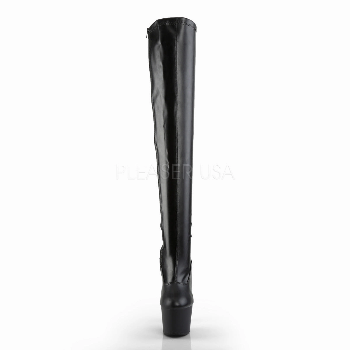 ADORE-3000  Black Str Faux Leather/Black Matte