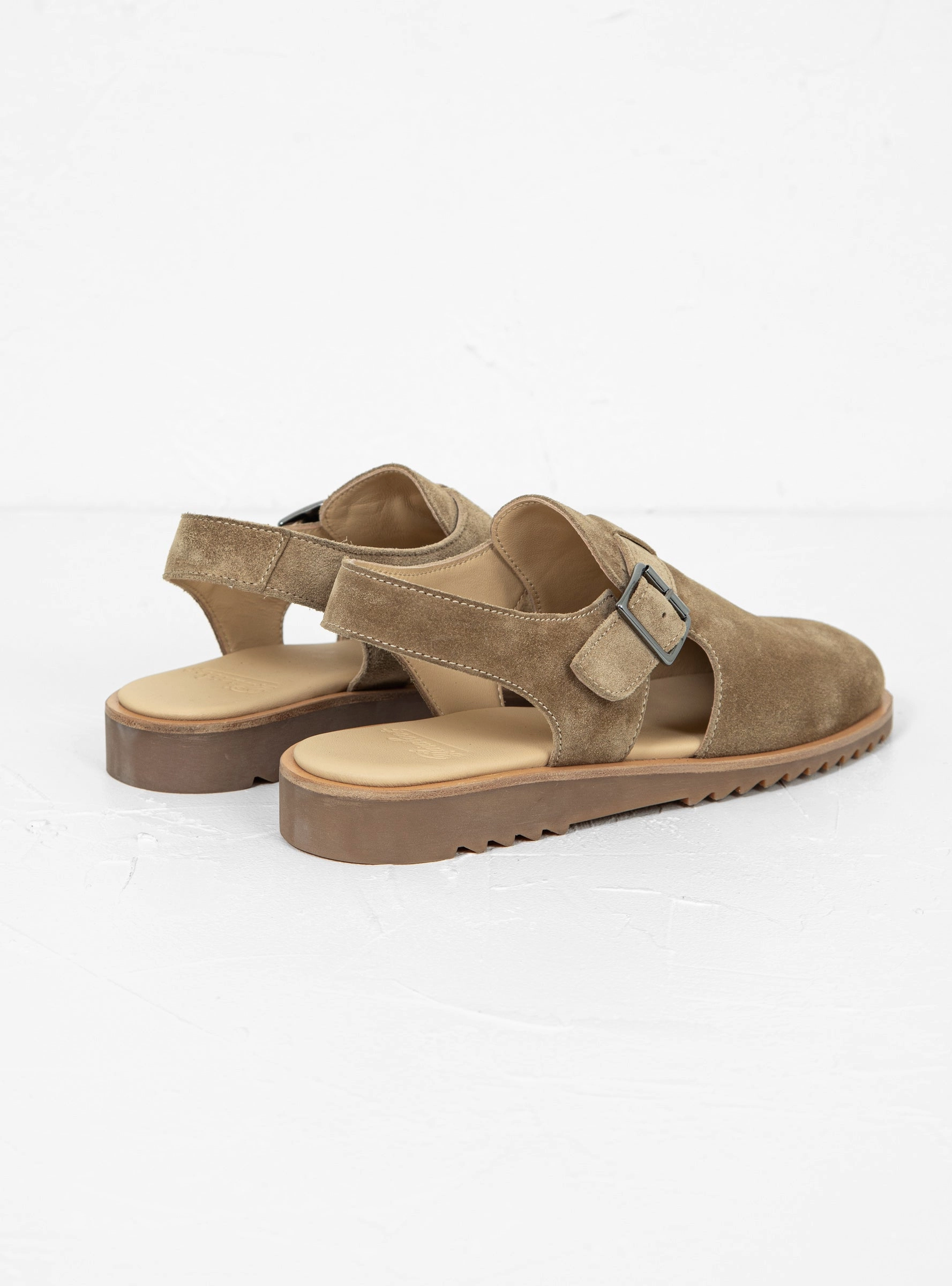 Adriatic Suede Sandals Beige