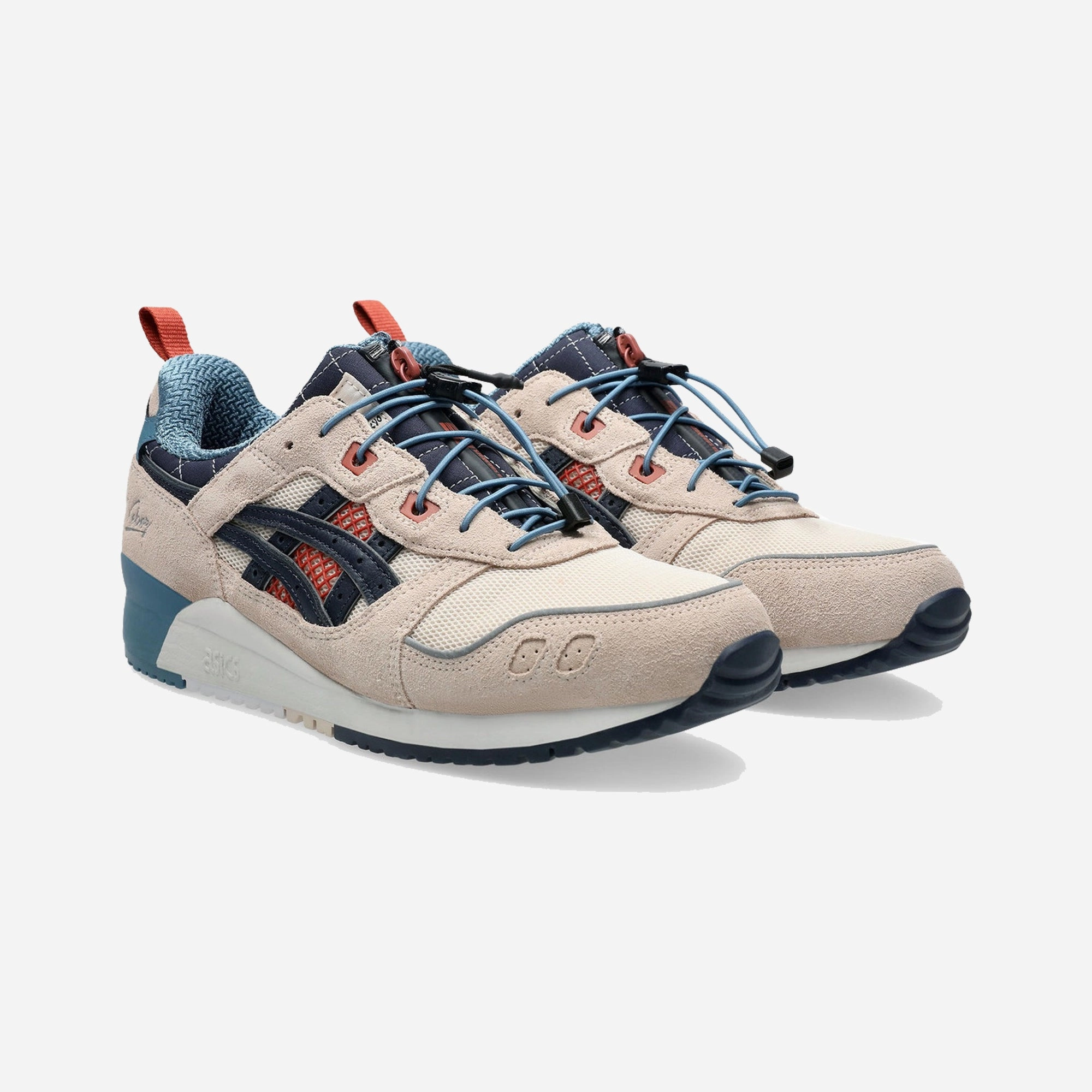 Asics | MITASNEAKERS × KEBOZ GEL-LYTE III OG { IIIUSION BLUE/BLACK