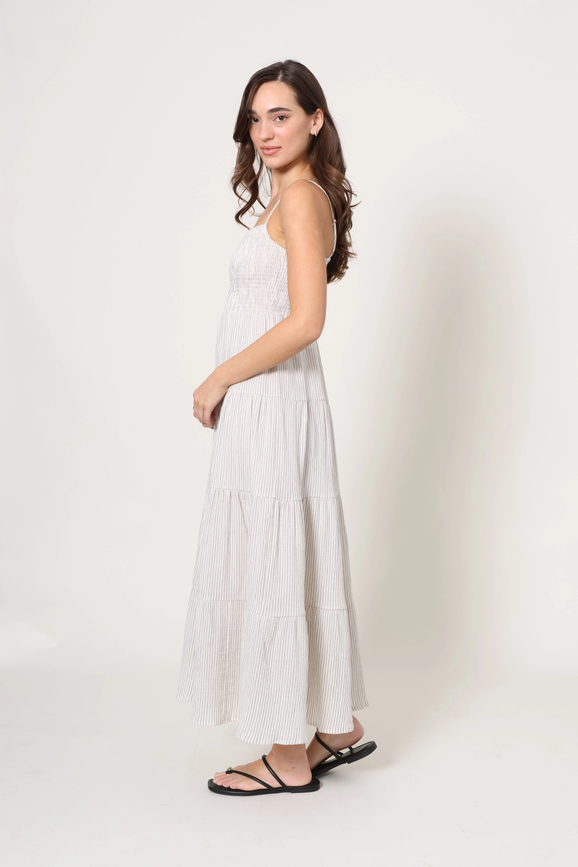 Balos Striped Maxi Dress
