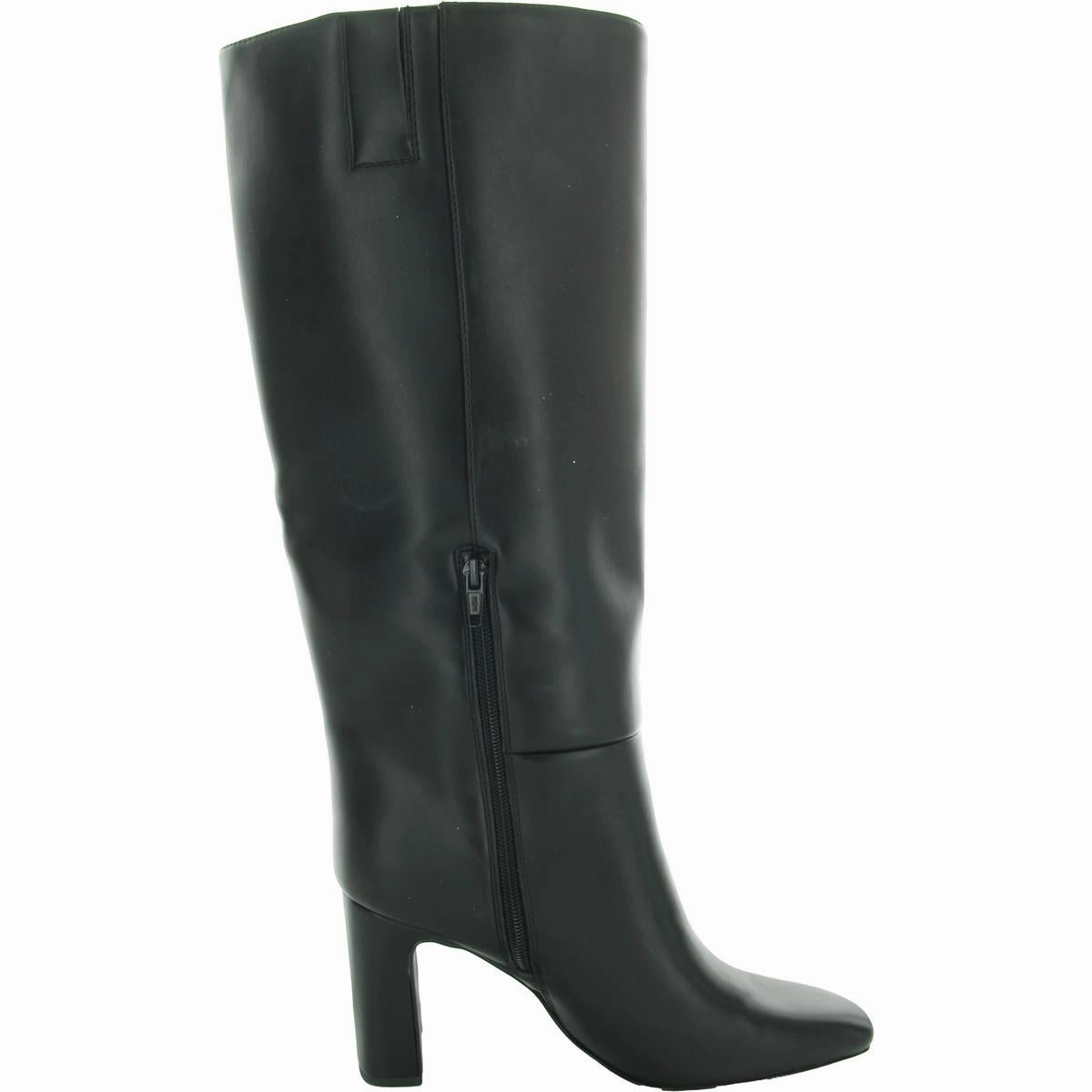 BHFO Womens Zipper Manmade Knee-High Boots