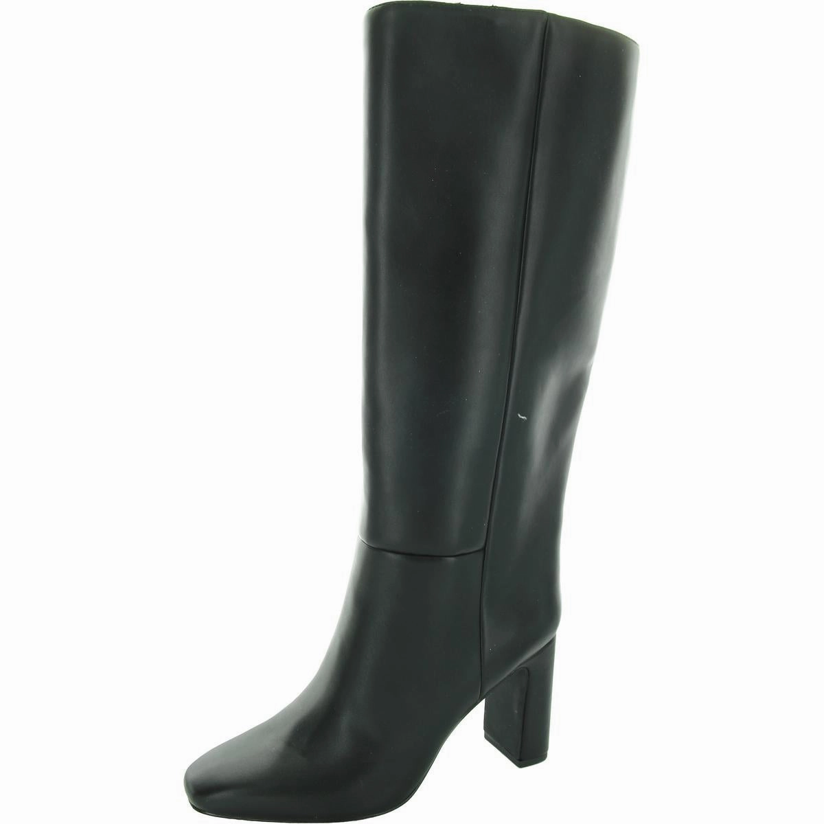 BHFO Womens Zipper Manmade Knee-High Boots