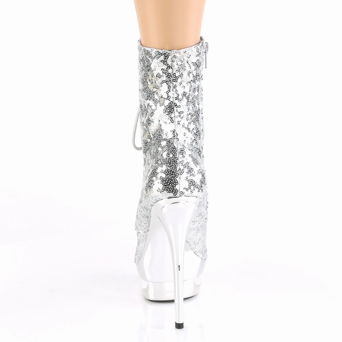 BLONDIE-R-1020  Silver Sequins/Silver Chrome