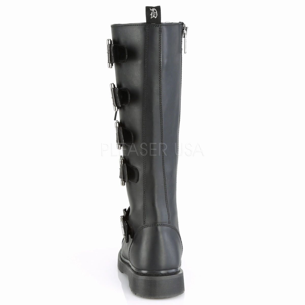 BOLT-425  Black Vegan Leather