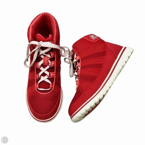 Boots Ankle By Sorel In Red & White, Size: 7.5