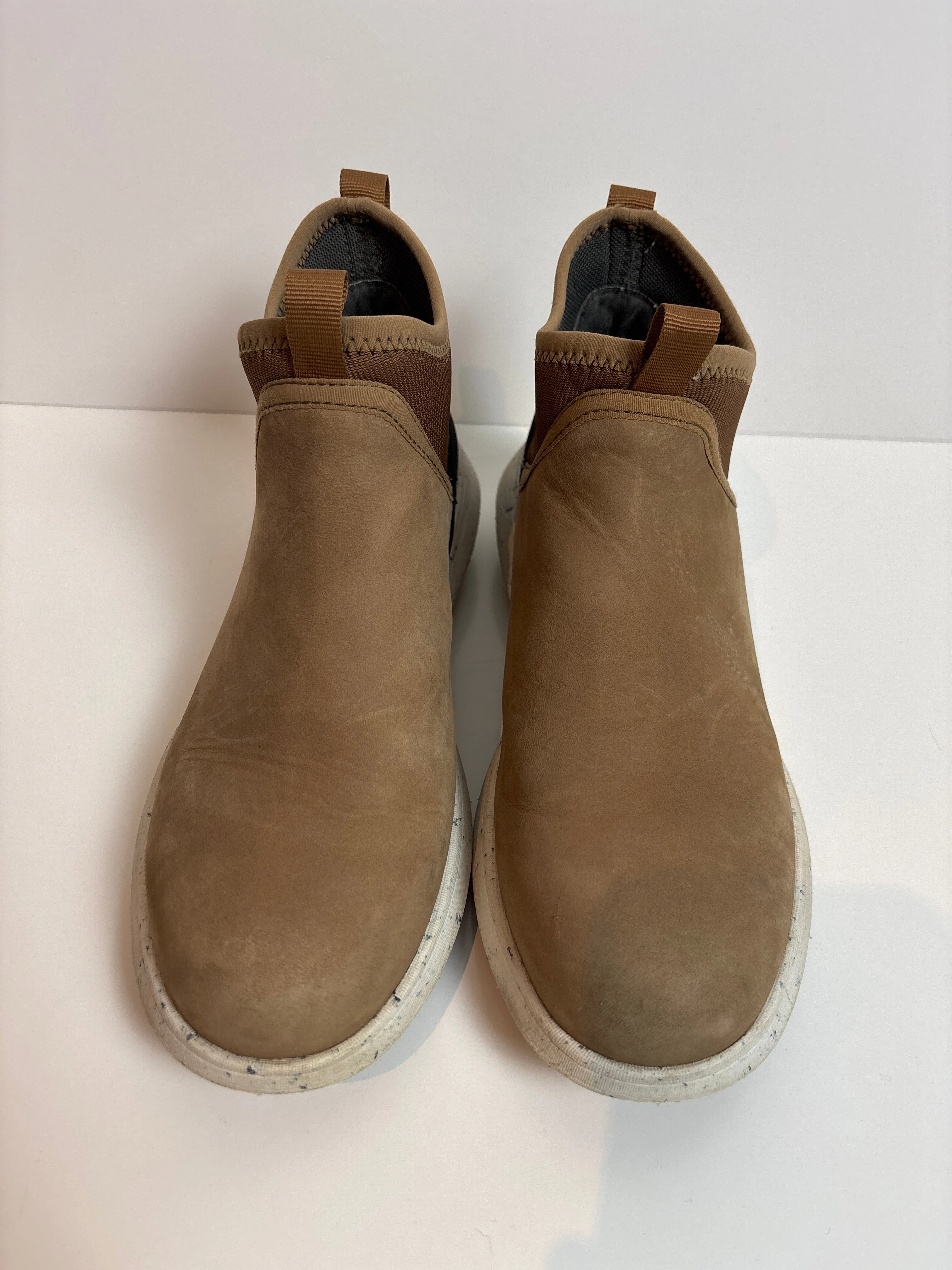 Boots Ankle Flats By Bogs In Tan, Size: 7