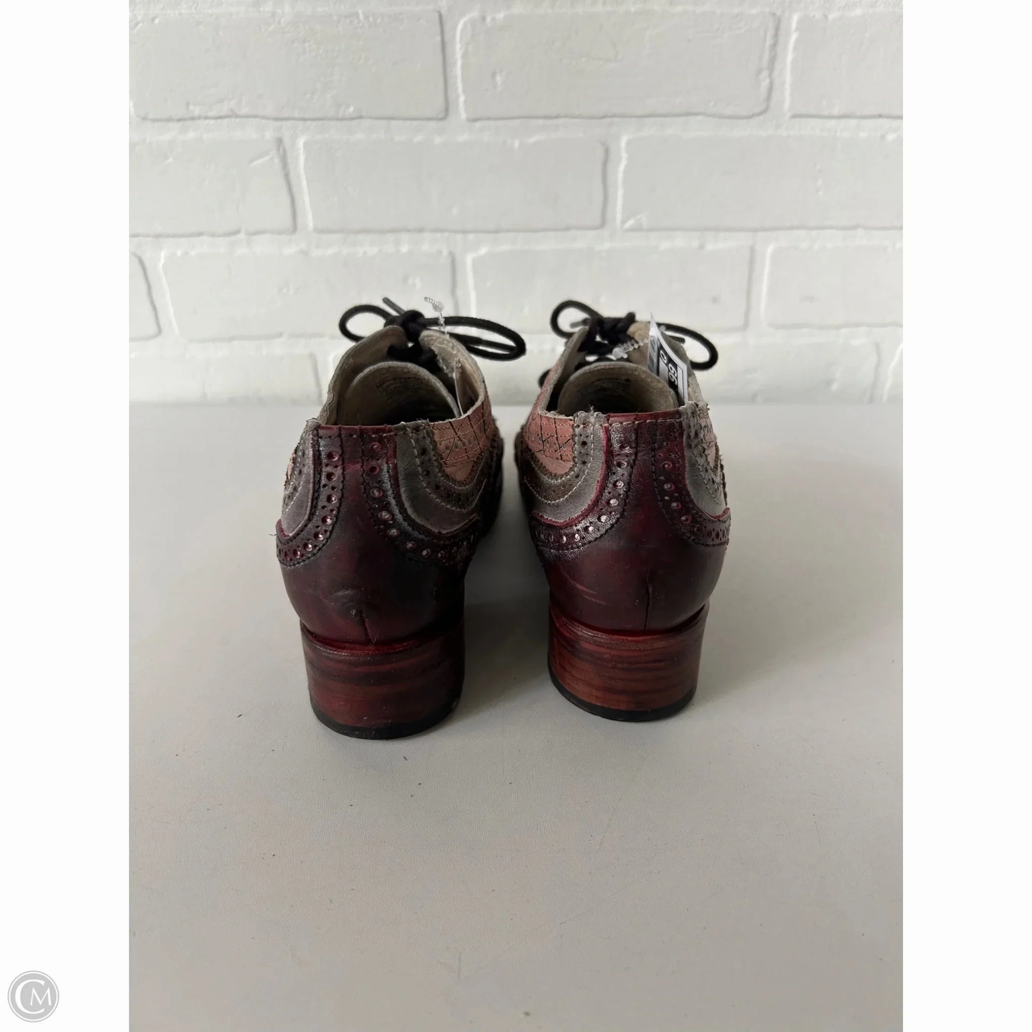Boots Ankle Flats By Freebird In Red, Size: 7