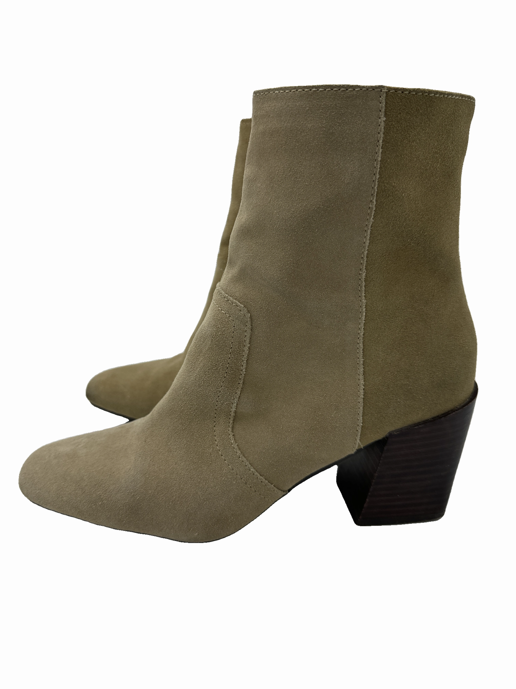 Boots Ankle Heels By Blondo In Tan, Size: 8