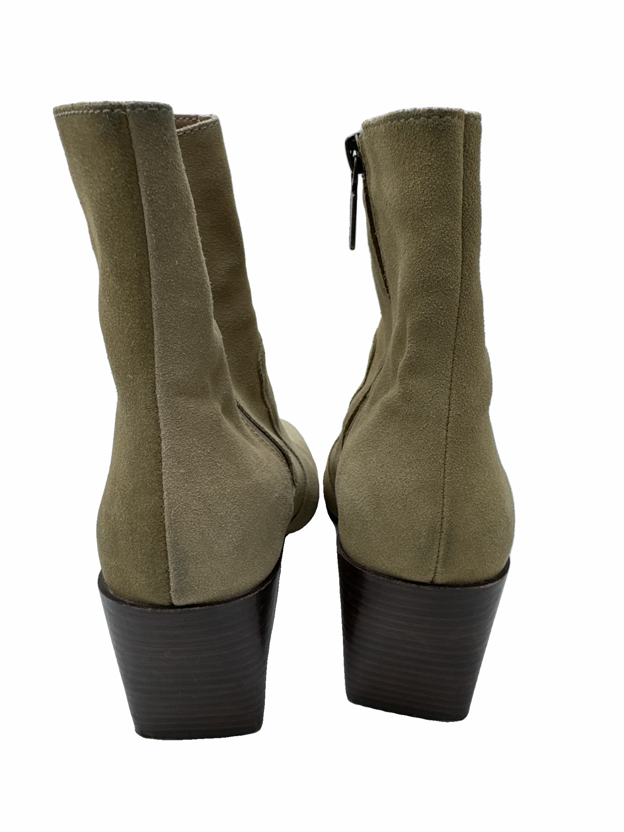 Boots Ankle Heels By Blondo In Tan, Size: 8