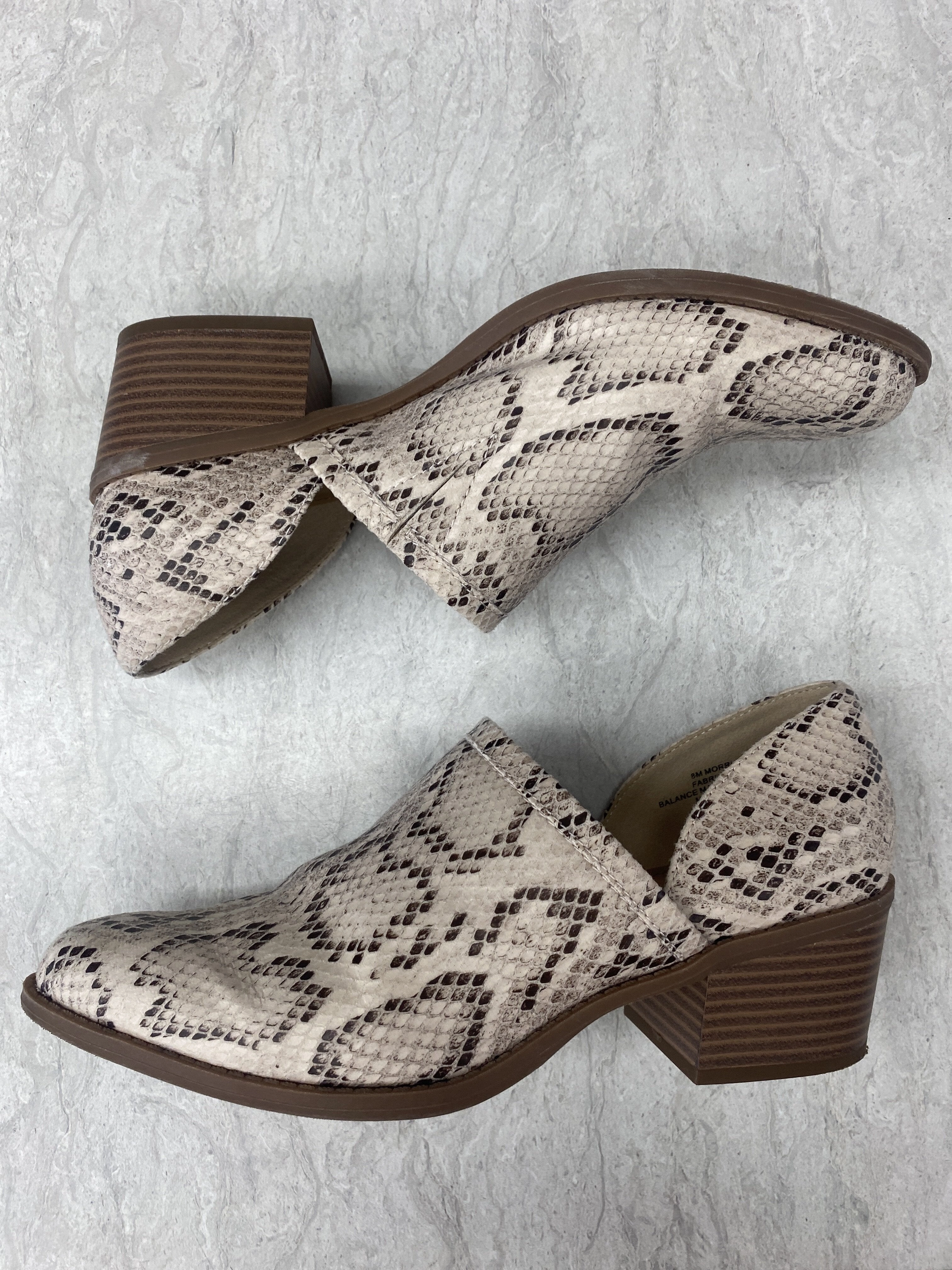 Boots Ankle Heels By Crown Vintage  Size: 8