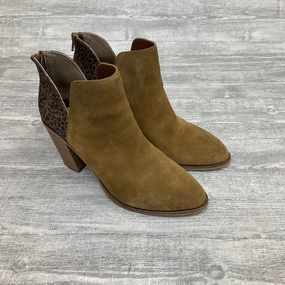 Boots Ankle Heels By Dolce Vita In Brown, Size: 10