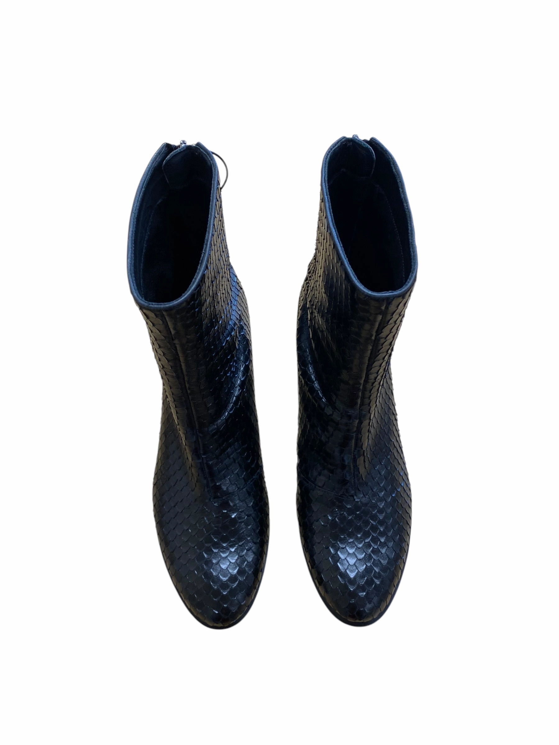 Boots Ankle Heels By Ecco In Black, Size: 10