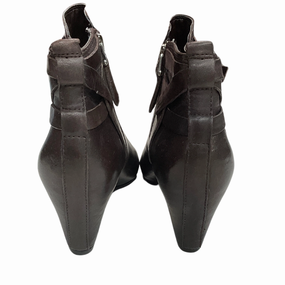 Boots Ankle Heels By Sam Edelman In Brown, Size: 7