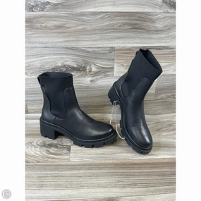 Boots Ankle Heels By Steve Madden In Black, Size: 12