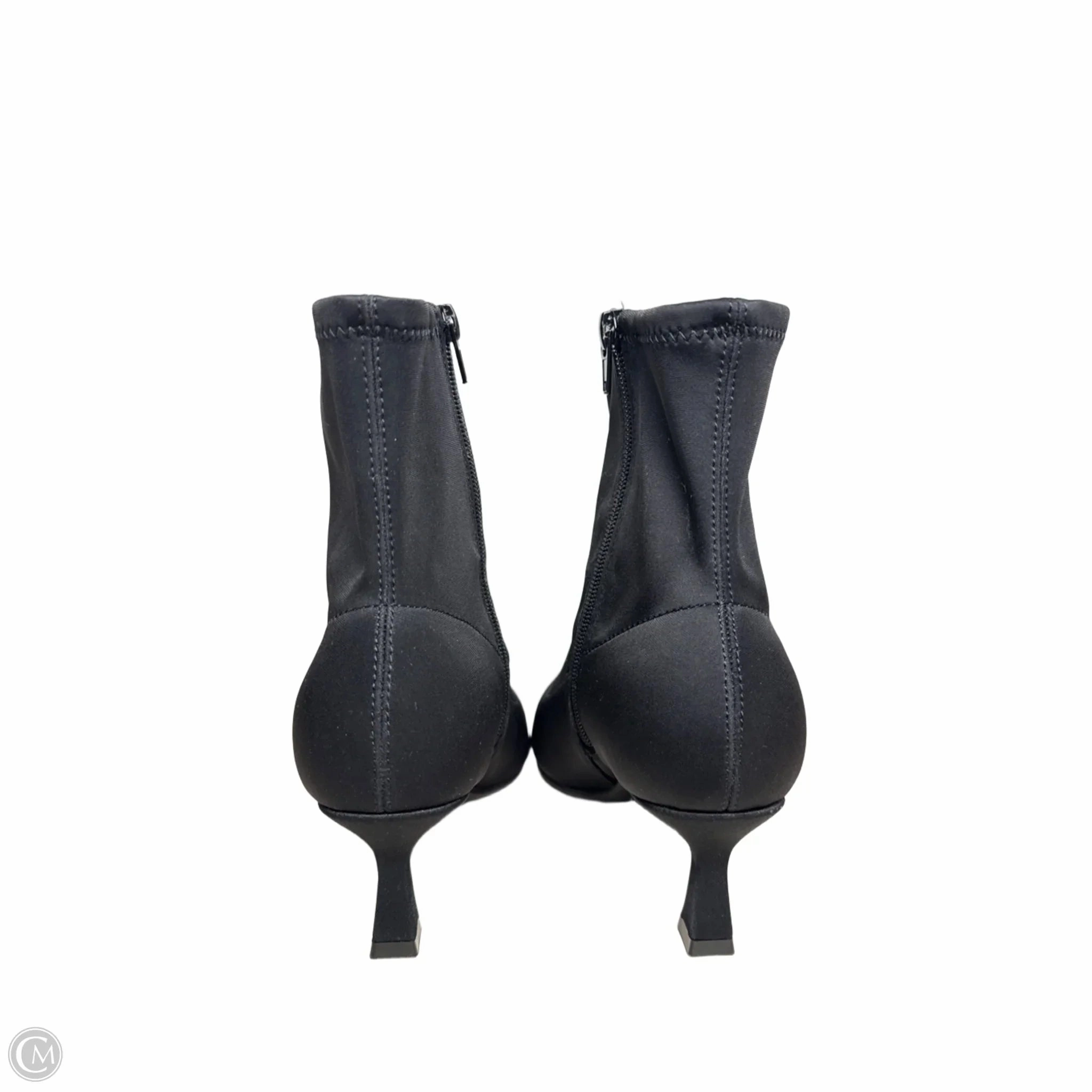 Boots Ankle Heels By UNISA In Black, Size: 7.5