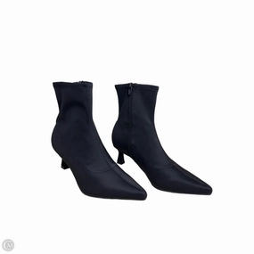 Boots Ankle Heels By UNISA In Black, Size: 7.5
