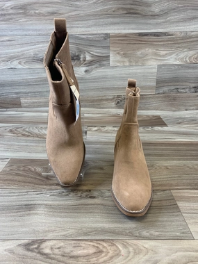 Boots Ankle Heels By Universal Thread In Tan, Size: 7.5