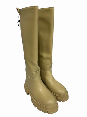 Boots Knee Flats By H&m In Beige, Size: 9
