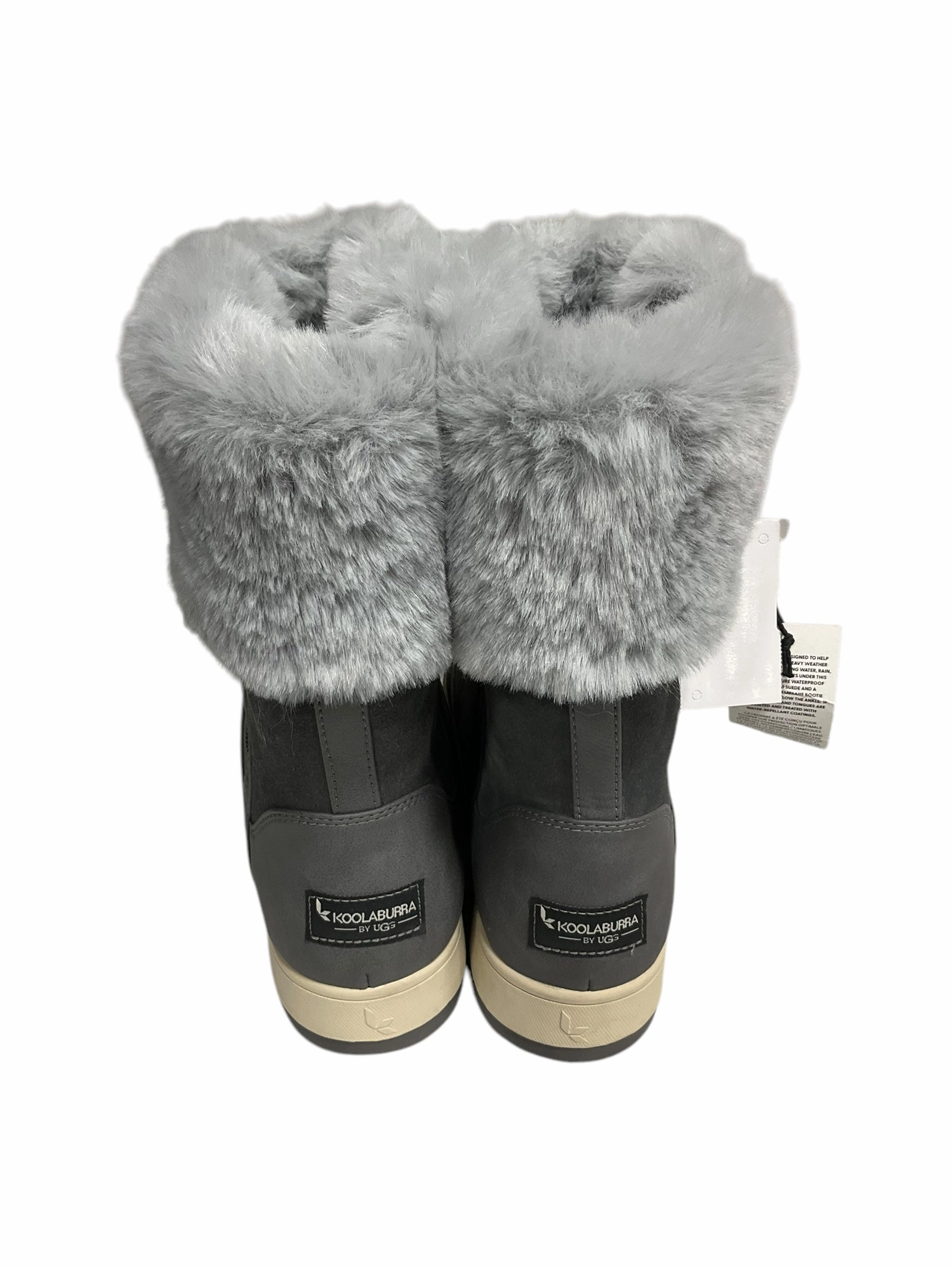 Boots Mid-calf Flats By Koolaburra By Ugg In Grey, Size: 7