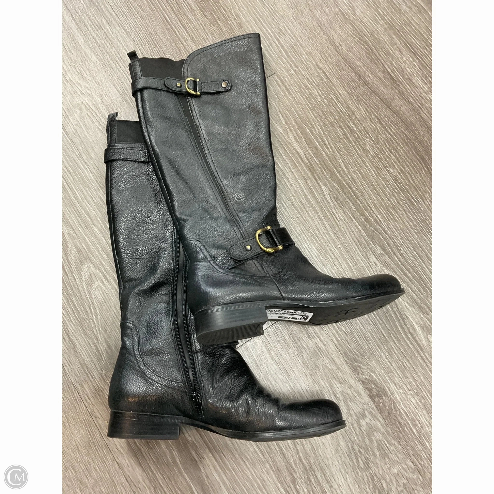 Boots Mid-calf Flats By Naturalizer In Black, Size: 8.5