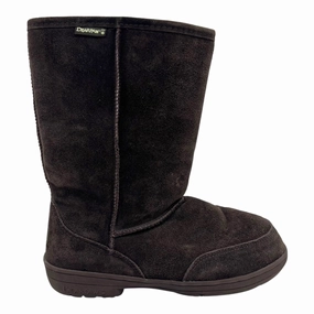 Boots Snow By Bearpaw In Brown, Size:10