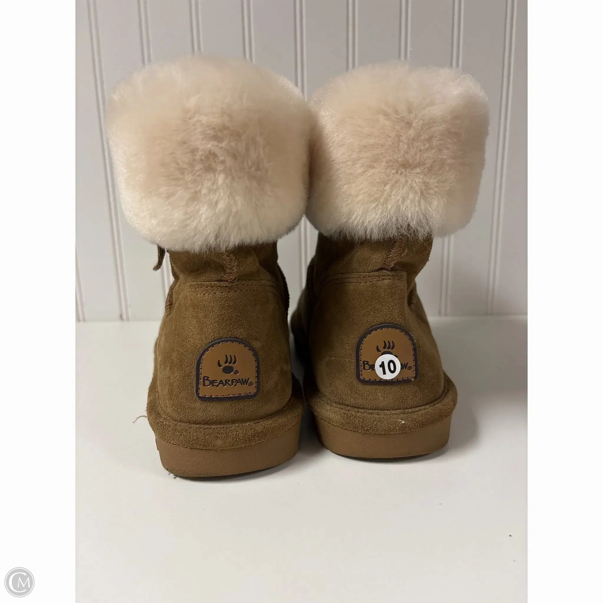 Boots Snow By Bearpaw In Brown, Size: 10