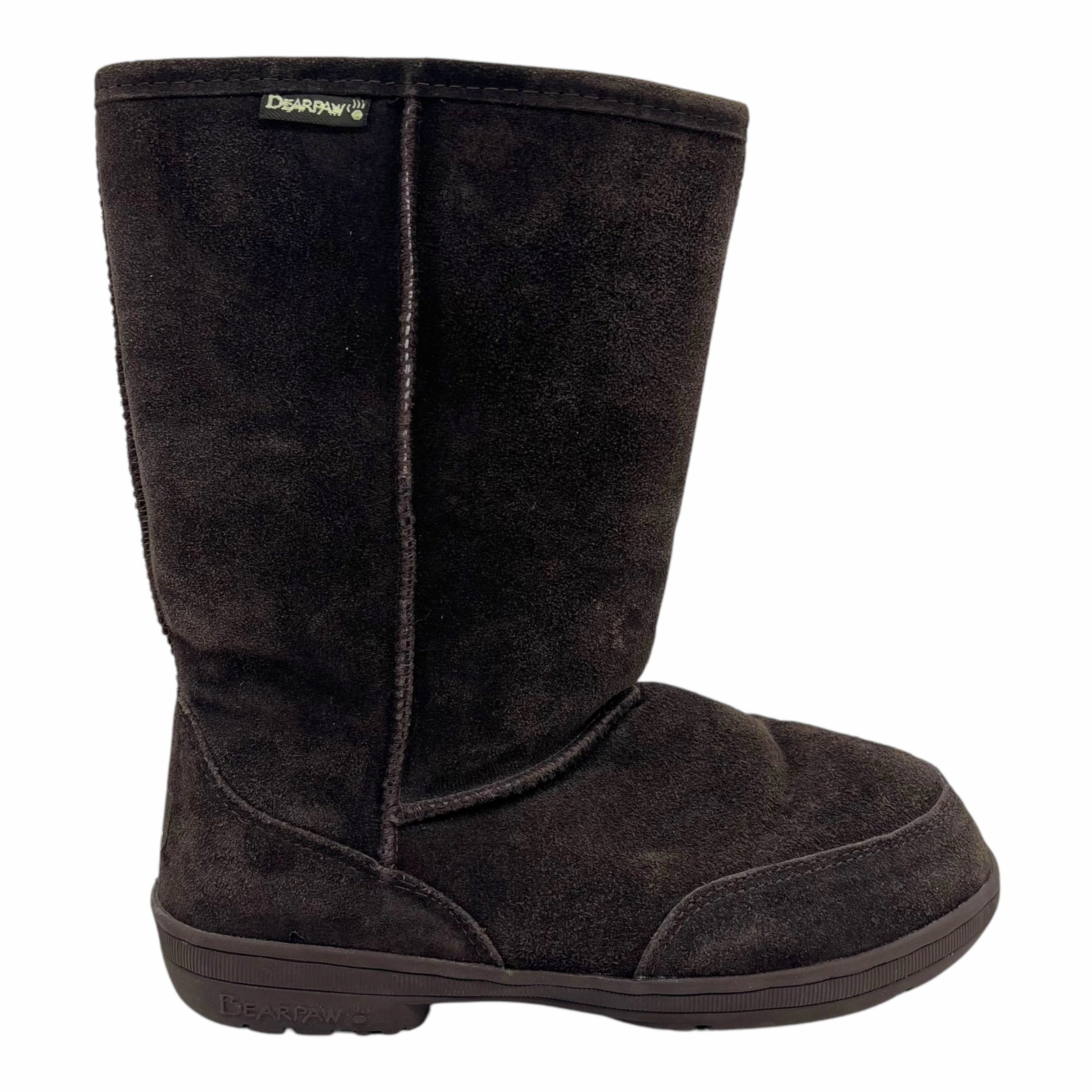Boots Snow By Bearpaw In Brown, Size:10