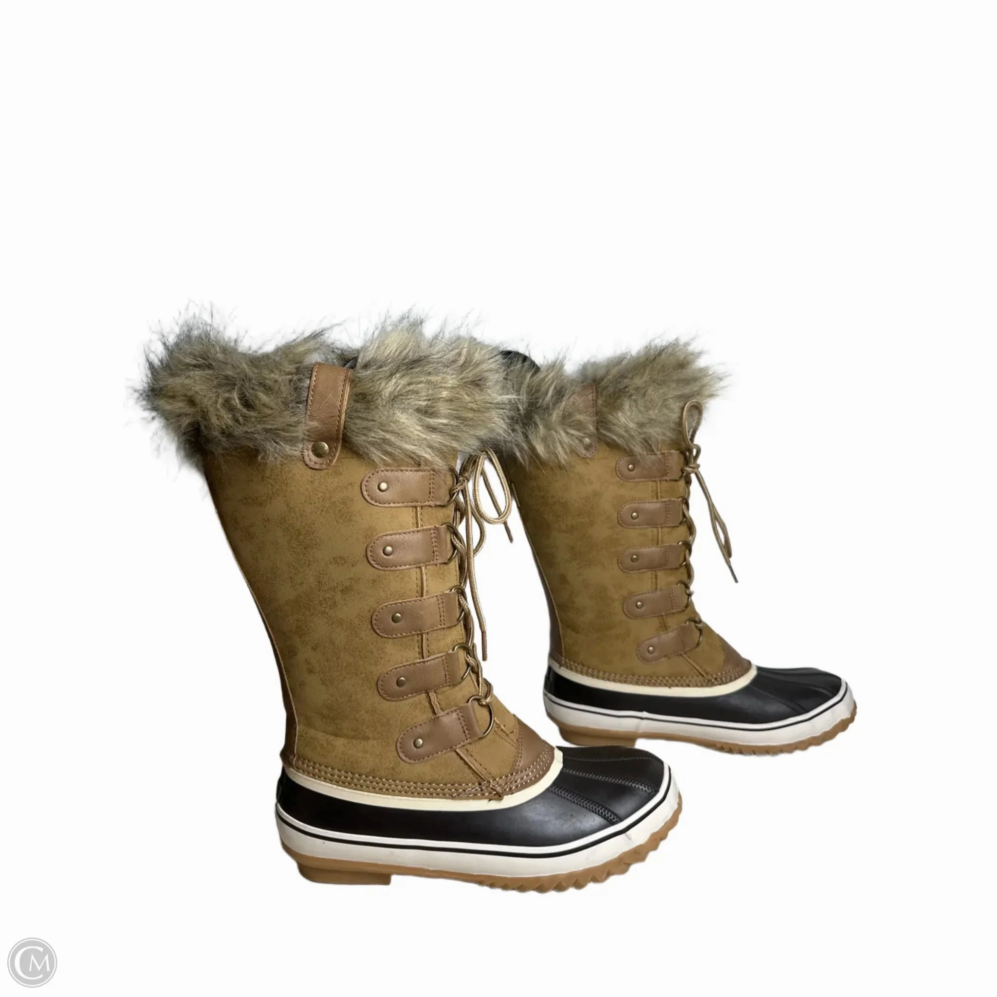 Boots Snow By Jbu By Jambu In Brown, Size: 9