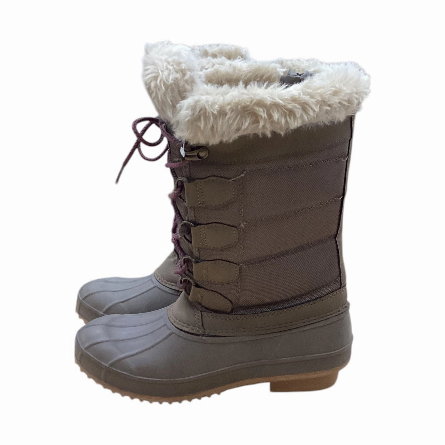 Boots Snow By Sporto In Taupe