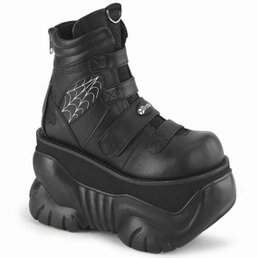 BOXER-70  Black Vegan Leather