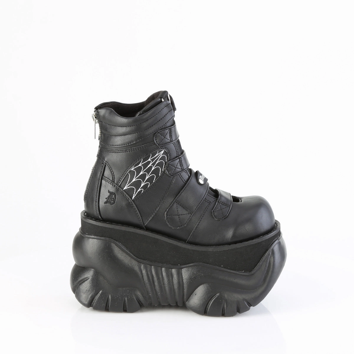 BOXER-70  Black Vegan Leather