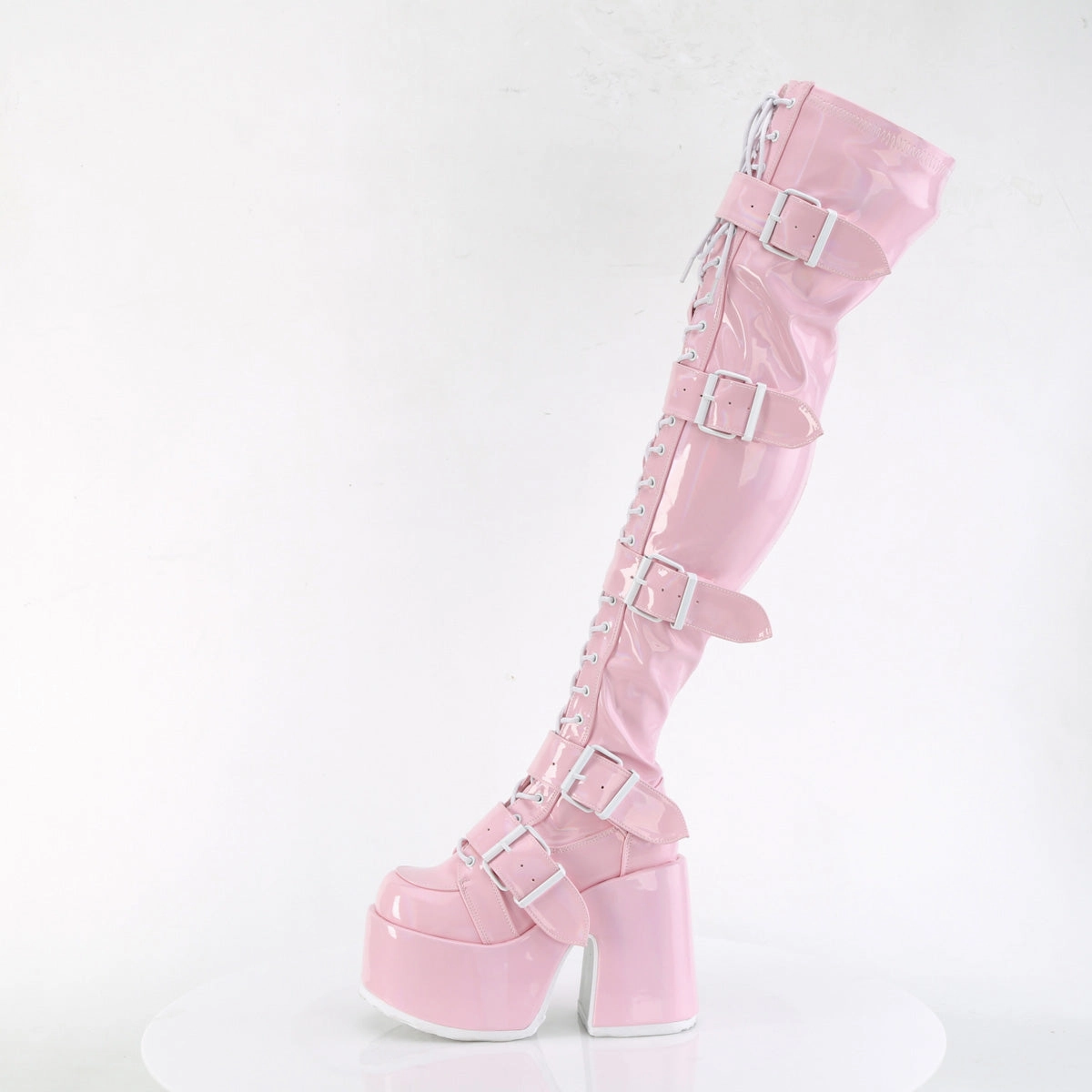 CAMEL-305  Baby Pink Stretch Hologram