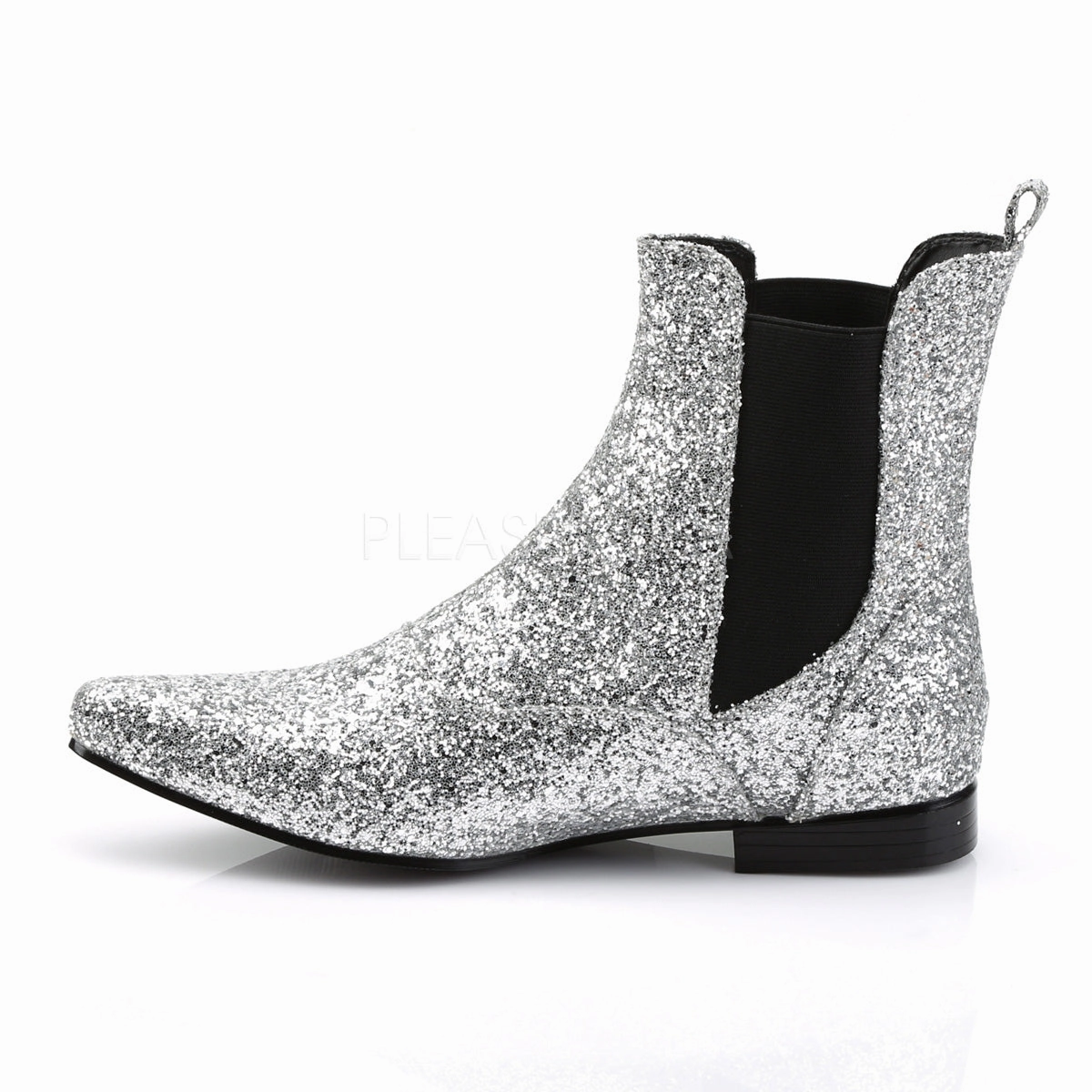 CHELSEA-58G Glitter Silver