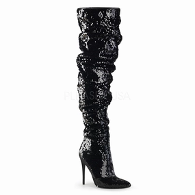 COURTLY-3011  Black Sequins