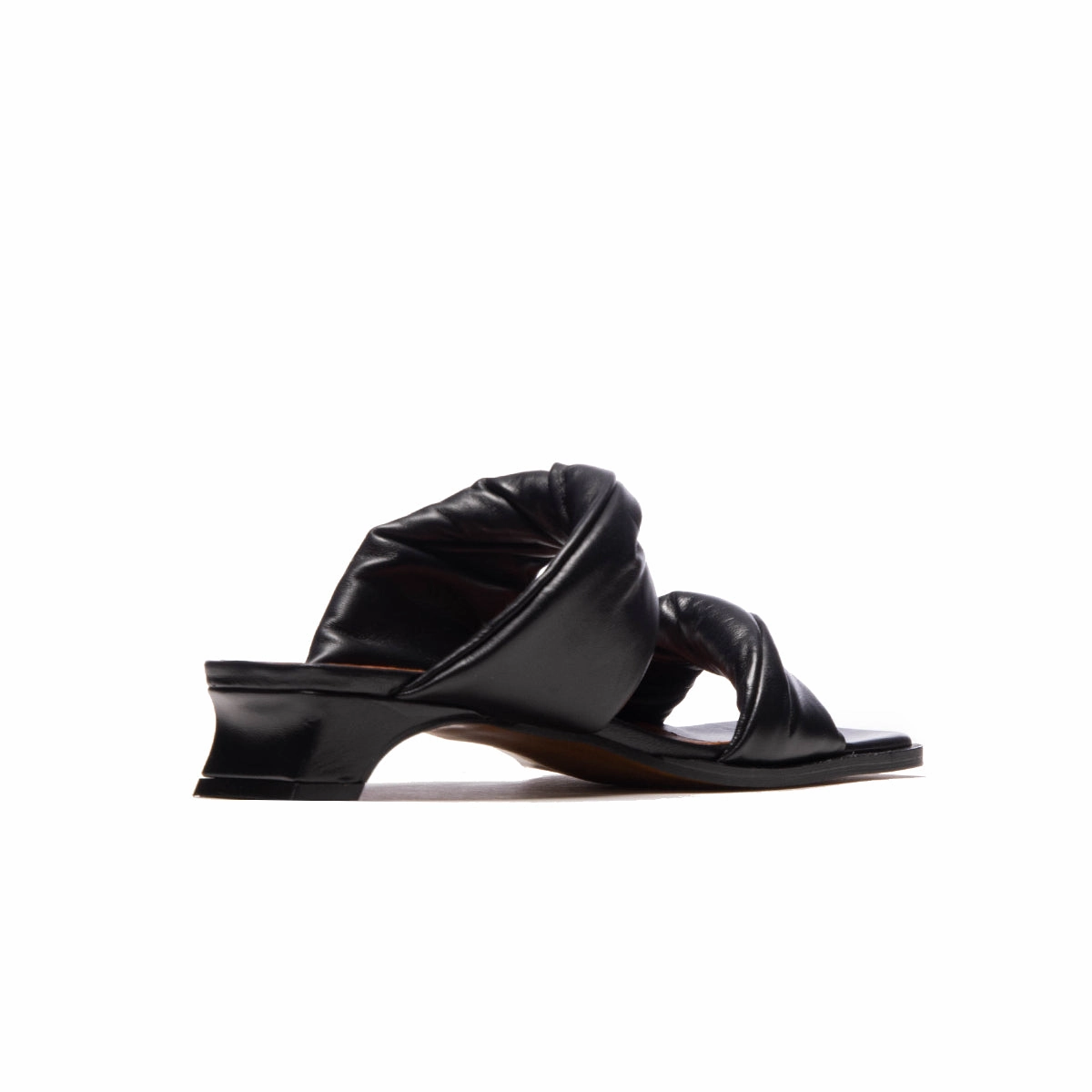 Delos Black Leather