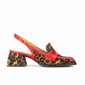 Diana - Leopard & Red