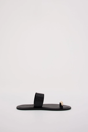 DOF STUDIOS MONICA BLACK SANDAL