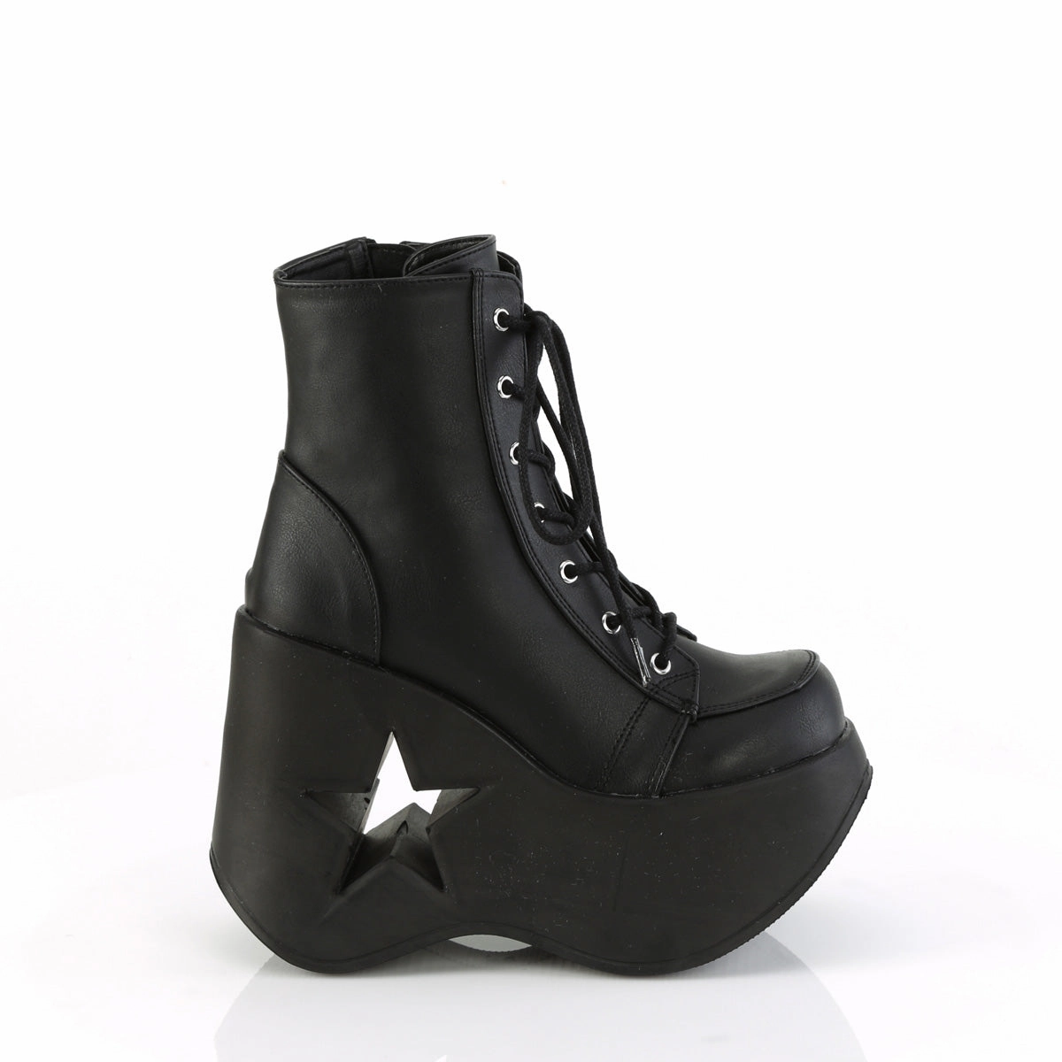 DYNAMITE-106  Black Vegan Leather