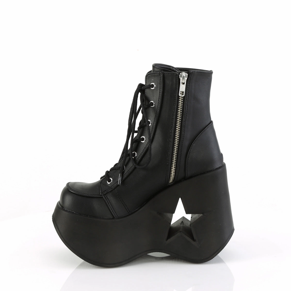 DYNAMITE-106  Black Vegan Leather