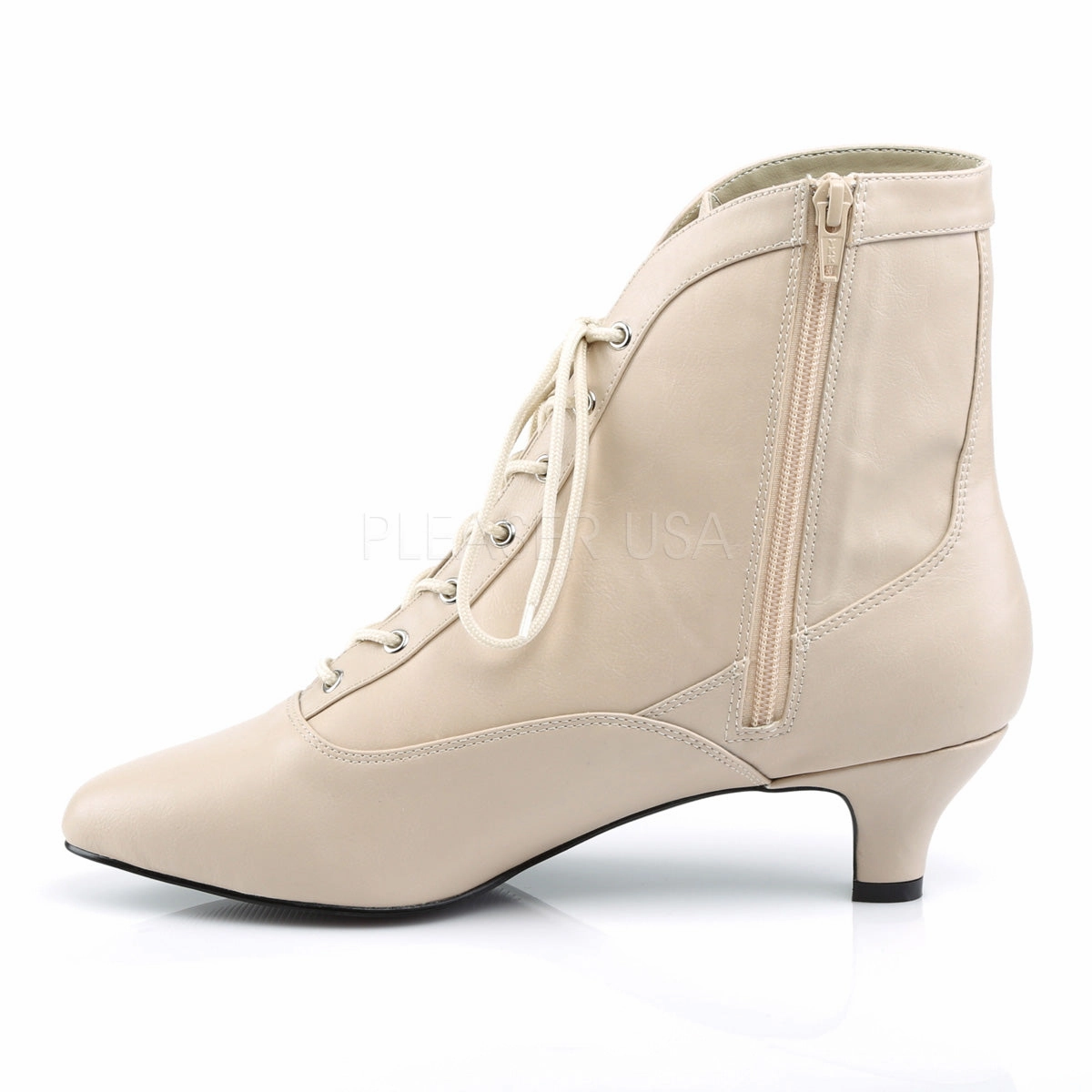 FAB-1005  Cream Faux Leather