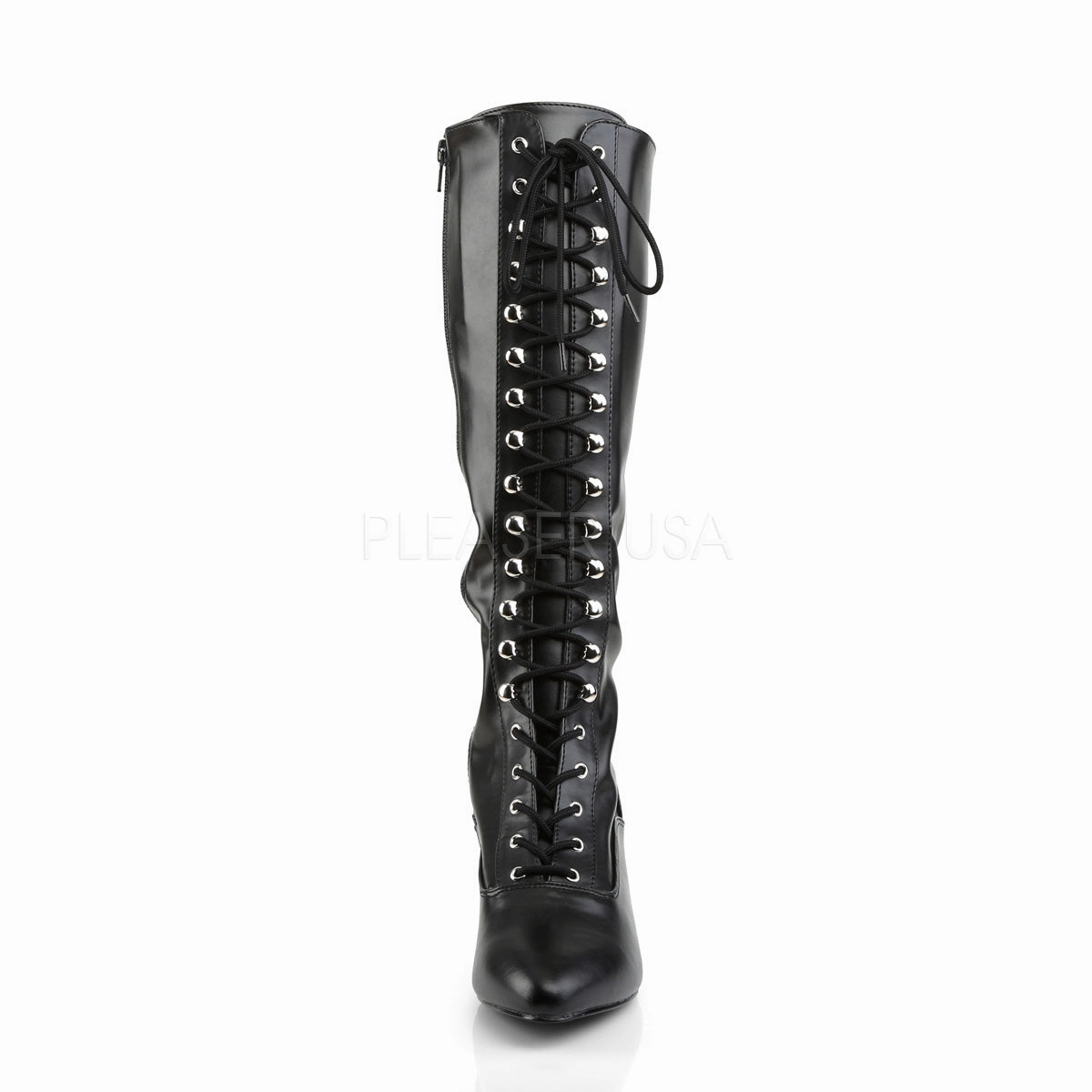 FAB-2023  Black Str Faux Leather